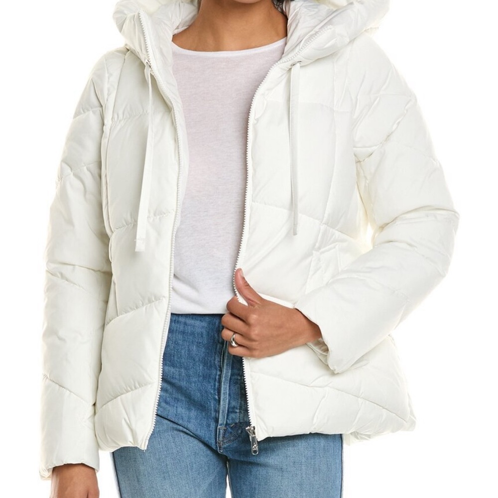 Quilt White Puffer Jacket | SM